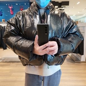KOREAN DESIGNER Oversized Super Puffy Jacket - Bomber Style